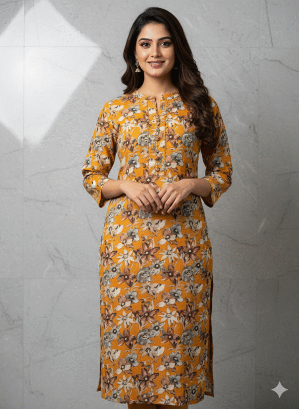 soft cotton long kurti