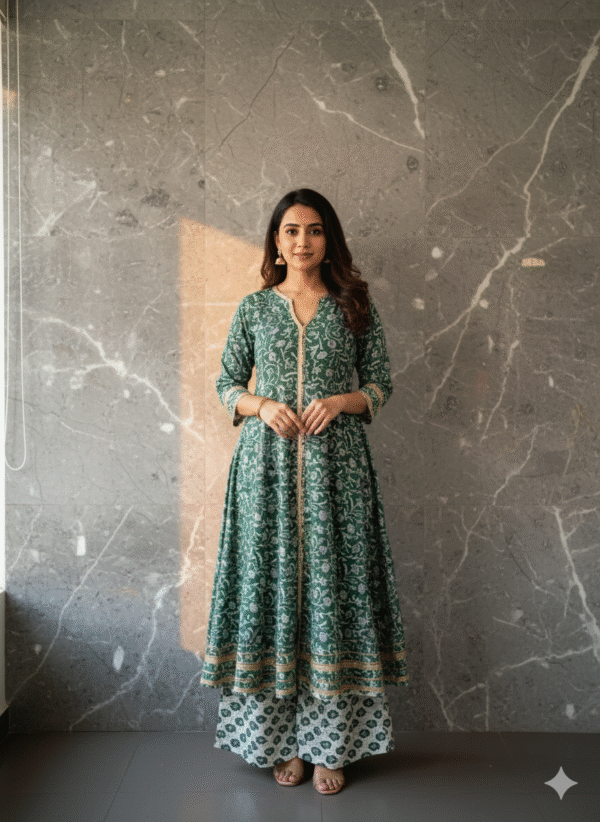 kurti with bottom wear