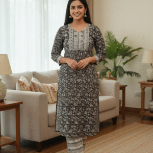 kurti with bottom wear xl