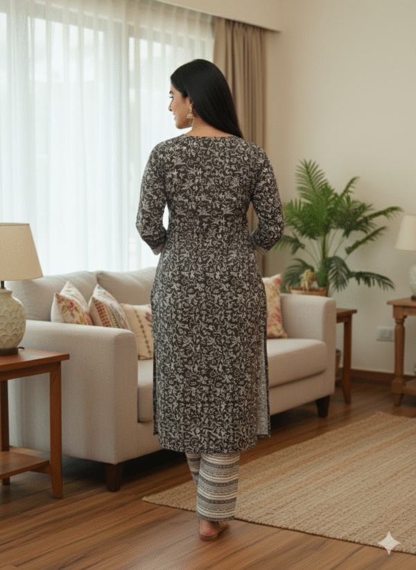 kurti with bottom wear xl
