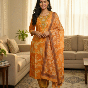 three ps set/churidar