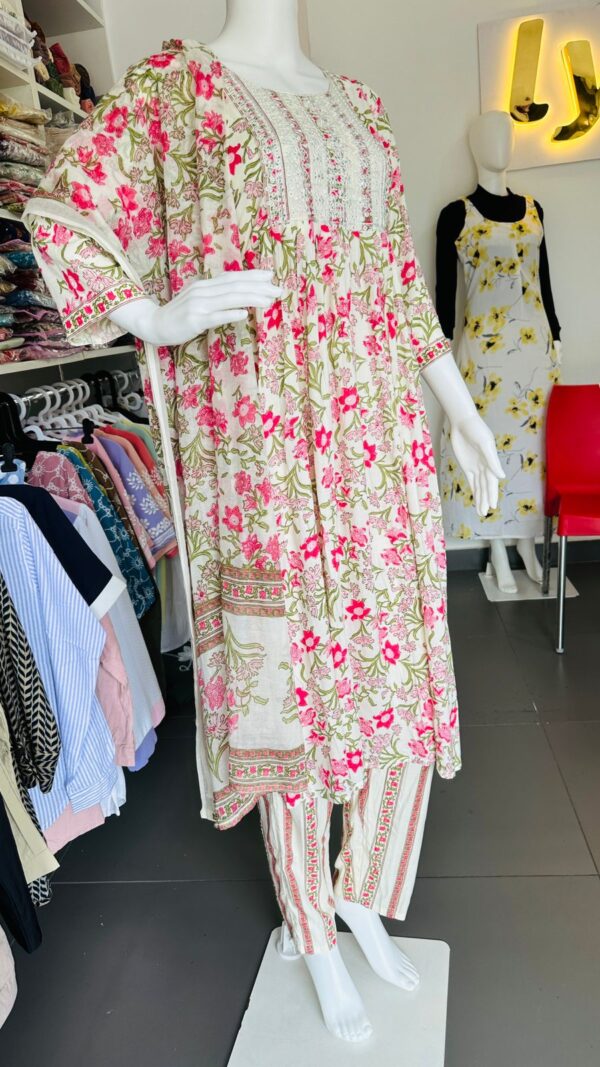 cotton salwar set