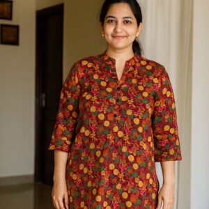 short kurti top cotton