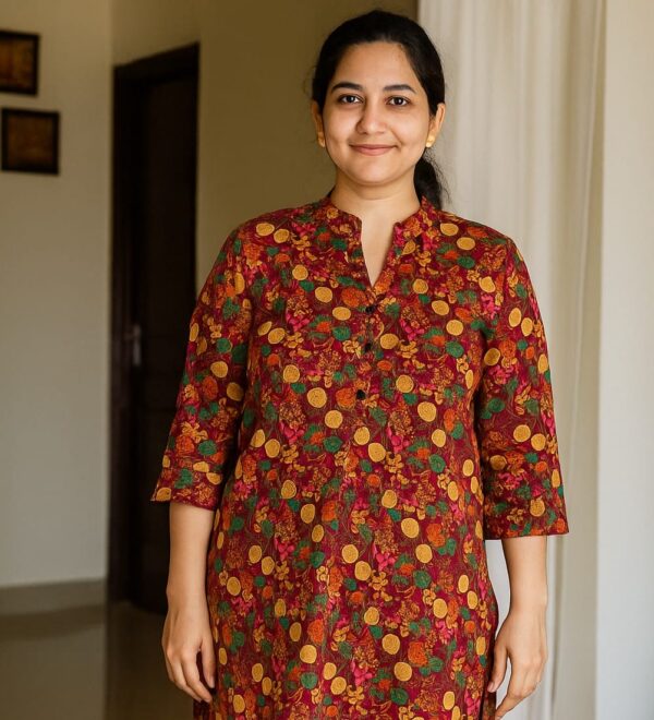 short kurti top cotton