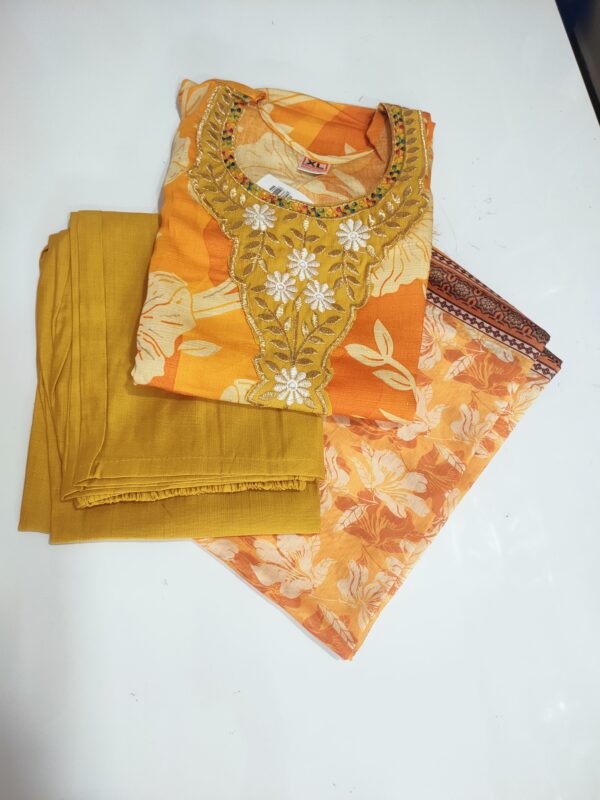 three ps set/churidar