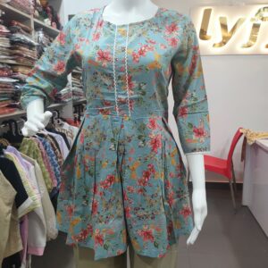 peplum top l/soft cotton