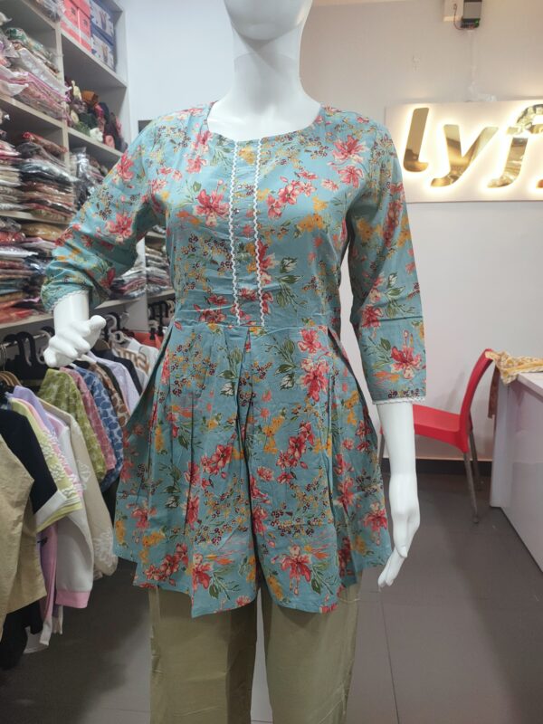 peplum top l/soft cotton